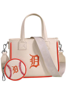 Detroit Tigers Tote with Baseball Coin Pouch Womens Purse