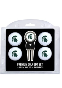 Michigan State Spartans Divot Tool 4 Pack Golf Gift Set