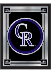 Colorado Rockies Hanging Back Bar Mirror