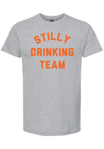 Summit Sportswear Stillwater Grey Drinking Team Short Sleeve Fashion T Shirt