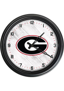 Georgia Bulldogs Outdoor LED Wall Clock