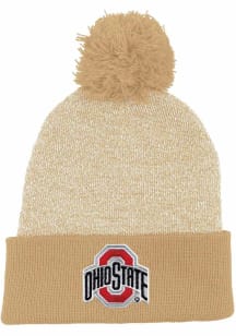 LogoFit Ohio State Buckeyes White Rooney Womens Knit Hat