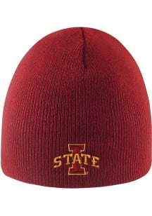 LogoFit Iowa State Cyclones Cardinal Everest Beanie Mens Knit Hat