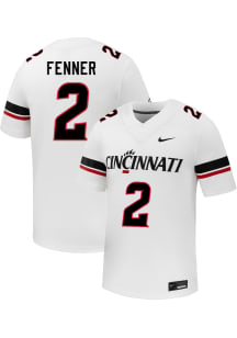 Larenzo Fenner  Nike Cincinnati Bearcats White NIL Name And Number Football Jersey