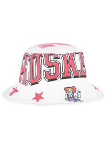 47 Nebraska Cornhuskers White Energize Bucket Mens Bucket Hat