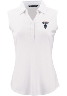 Cutter and Buck Howard Bison Womens White Forge Eco Polo Shirt