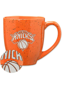 New York Knicks Alternate 16oz Speckle Ceramic Mug - Orange