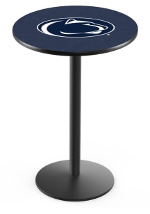 Penn State Nittany Lions Black Round Base Pub Table