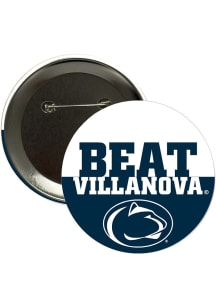 Penn State Nittany Lions BEAT Villanova 3" Button - Navy Blue