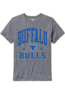 Buffalo Bulls Grey All American Oversized Number One Short Sleeve T Shirt