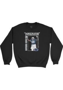 Anthony Donkoh  Campus Ink Penn State Nittany Lions Youth Black Big Ten Media Days Custom Long Sle..