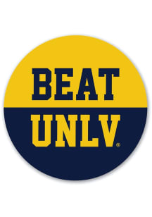 Michigan Wolverines Beat UNLV Button -