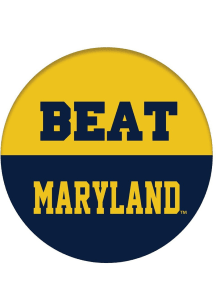 Michigan Wolverines Beat Maryland Button -