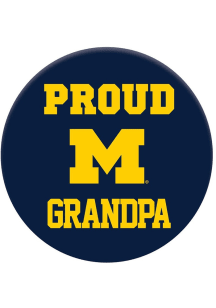 Michigan Wolverines Grandpa Button -