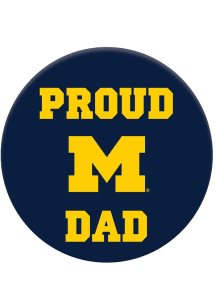 Michigan Wolverines Dad Button -