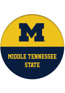 Michigan Wolverines Beat Middle TN ST Button -