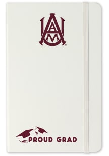 Alabama A&M Bulldogs Proud Grad Notebook and Folder - White