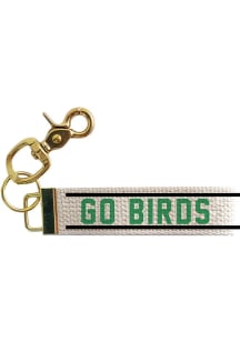 Philadelphia Go Birds Stripe Woven Keychain - Green