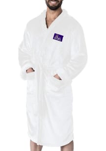 James Madison Dukes White L/XL Bathrobes