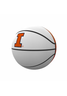 Illinois Fighting Illini Logo Brands Primary Mini Autograph Autograph Basketball