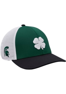 Black Clover Michigan State Spartans Benchmark Adjustable Hat - Green