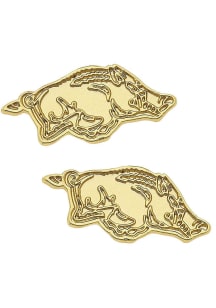 Arkansas Razorbacks Matte Stud Womens Earrings