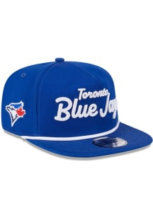 New Era Toronto Blue Jays Blue front embroidered team logo Mens Snapback Hat