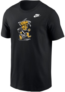 Nike Wichita State Shockers Black Vault Logo Core Short Sleeve T Shirt