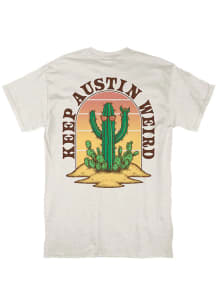Austin Oatmeal Weird Cactus Short Sleeve Fashion T Shirt