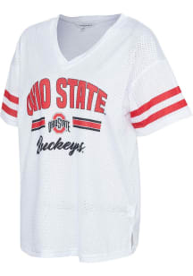 Ohio State Buckeyes Womens Kickoff Jersey Fashion Football Jersey - White