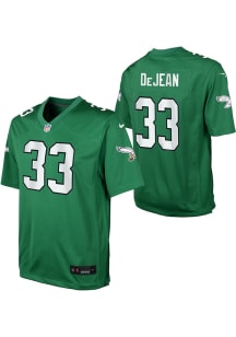 Cooper DeJean Philadelphia Eagles Youth Kelly Green Nike Color Rush Football Jersey