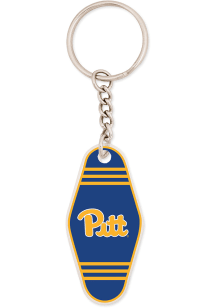 Pitt Panthers Motel Acrylic Keychain - Blue