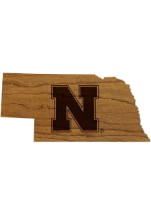Nebraska Cornhuskers wooden Magnet