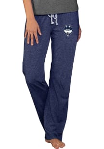 Concepts Sport UConn Huskies Womens Navy Blue Quest Loungewear Sleep Pants