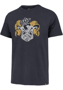 47 North Carolina Tar Heels Navy Blue Premier Franklin Short Sleeve Fashion T Shirt