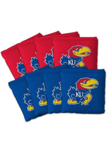 Kansas Jayhawks 8pk Corn Hole Bags