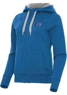 Antigua Orlando Magic Womens Light Blue Victory Long Sleeve Full Zip Jacket