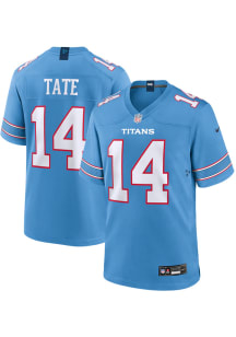 Carnell Tate  Nike Tennessee Titans Light Blue Home Football Jersey