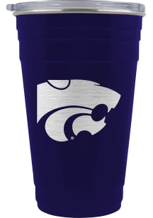 K-State Wildcats 22oz Tailgater Tumbler Stainless Steel Tumbler - Purple