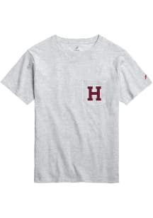 Harvard Crimson Ash Harvard Est 1636 Short Sleeve T Shirt