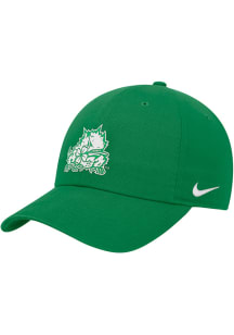 Nike TCU Horned Frogs Club Cap Adjustable Hat - Kelly Green