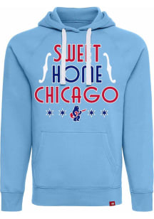 Chicago Cubs Mens Light Blue Sweet Home Chicago Olsen Fashion Hood