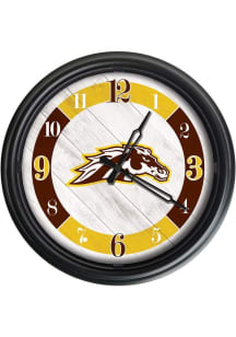 Western Michigan Broncos Outdoor LED Wall Clock