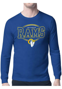Starter Los Angeles Rams Blue Team Track Long Sleeve T Shirt
