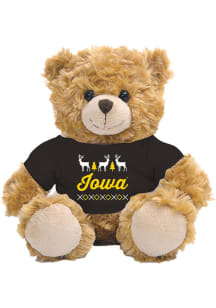 Iowa Hawkeyes Jardine  Holiday 10" Holiday Plush - White