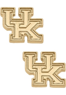 Kentucky Wildcats Matte Stud Womens Earrings