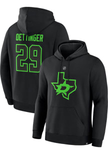 Jake Oettinger Dallas Stars Mens Black Alt Player Hood