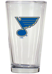 St Louis Blues 17oz Logo Pint Glass - Blue