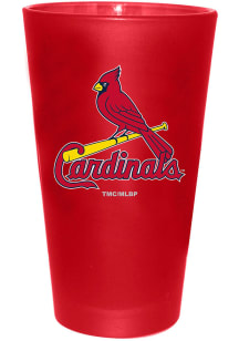St Louis Cardinals Frosted Team Pint Glass - Red