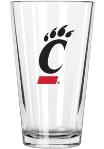 Cincinnati Bearcats 17oz Color Logo Mixing Pint Glass - White